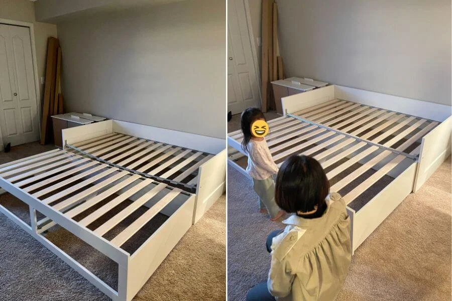 子供部屋にIKEA「ブリムネス」デイベッドを選んだ理由｜収納付き